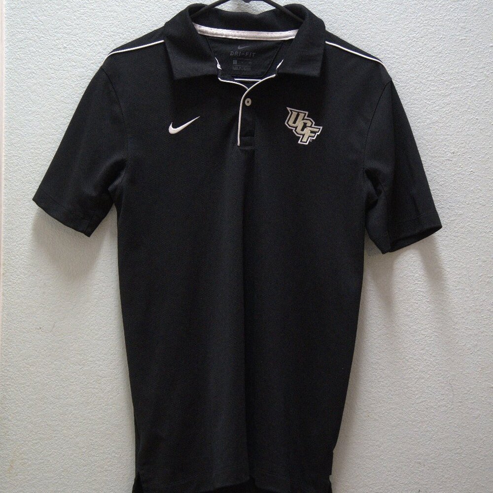UCF Nike Polo Dry Fit Black